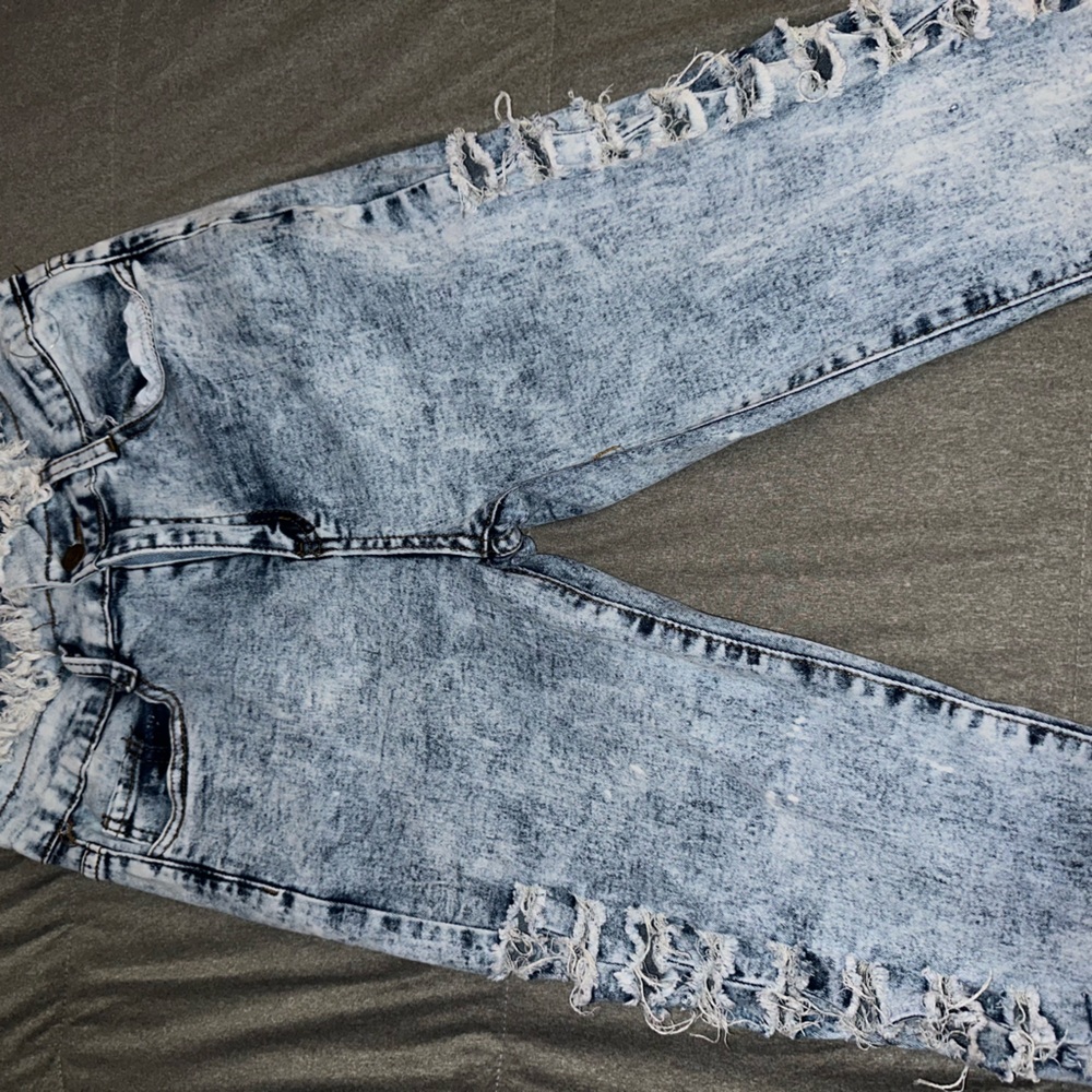 Denim pants, Cut out Jeans, very good condition